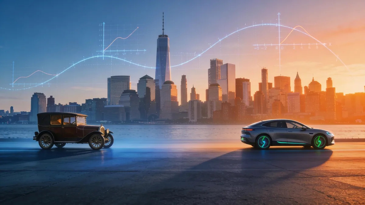 How a Century-Old Math Theorem Accurately Predicted the U.S. Auto Market's Long-Term Shift